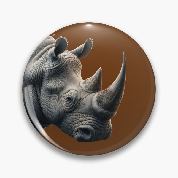 Item preview, RHINOCEROS HEAD (#6B360E) designed and sold by Marlon Oseguera.