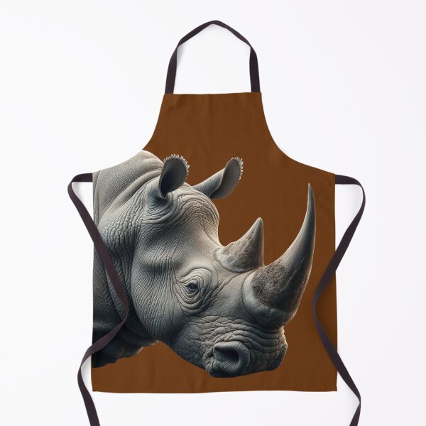 Item preview, RHINOCEROS HEAD (#6B360E) designed and sold by Marlon Oseguera.