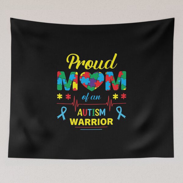 Item preview, Proud Mom of an Autism Warrior designed and sold by CJC Designs.