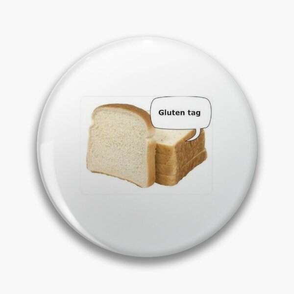Item preview, Funny Bread Saying Hello Meme designed and sold by DesignsAllGood.