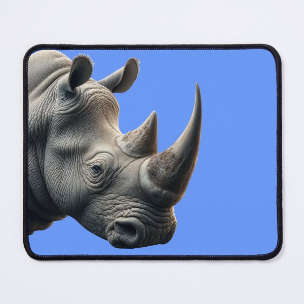 Item preview, RHINOCEROS HEAD (#6699FF) designed and sold by Marlon Oseguera.