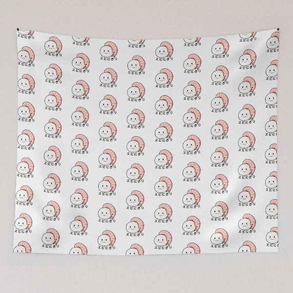 Item preview, Ebi Nigiri Sushi Cute Shrimp Nigiri Japanese Food Illustration designed and sold by SaavedraDesign.