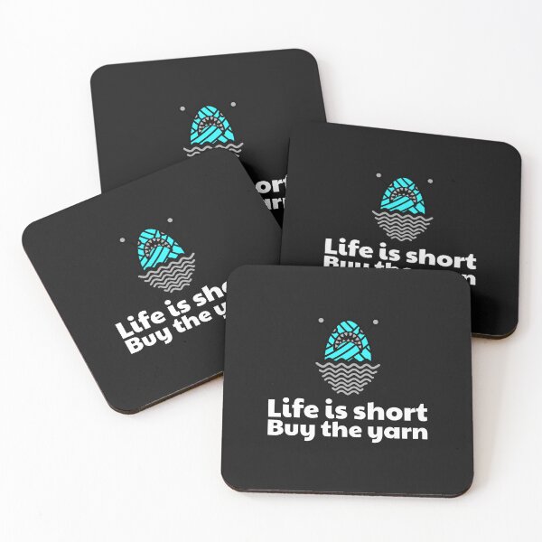 Item preview, Life is short Buy the yarn  designed and sold by GraphicallyInklined.