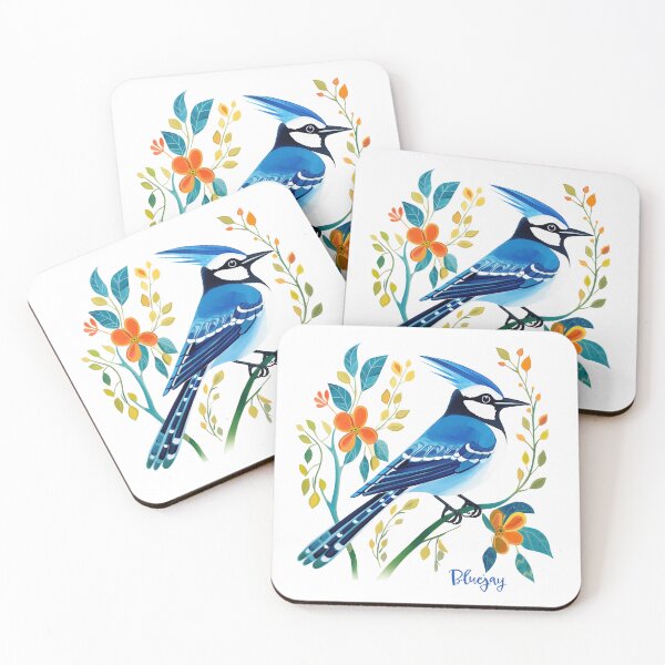 Item preview, Nature's Sentinel: Blue Jay Collection designed and sold by ThePurpleMelon.