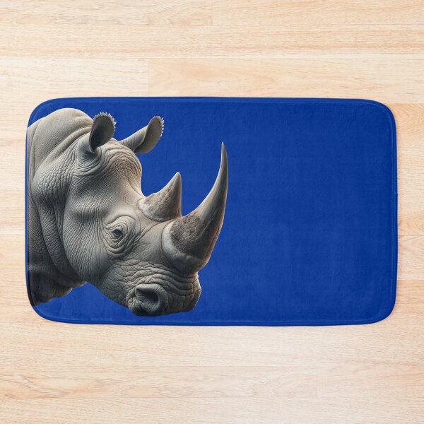 Item preview, RHINOCEROS HEAD (#003399) designed and sold by Marlon Oseguera.