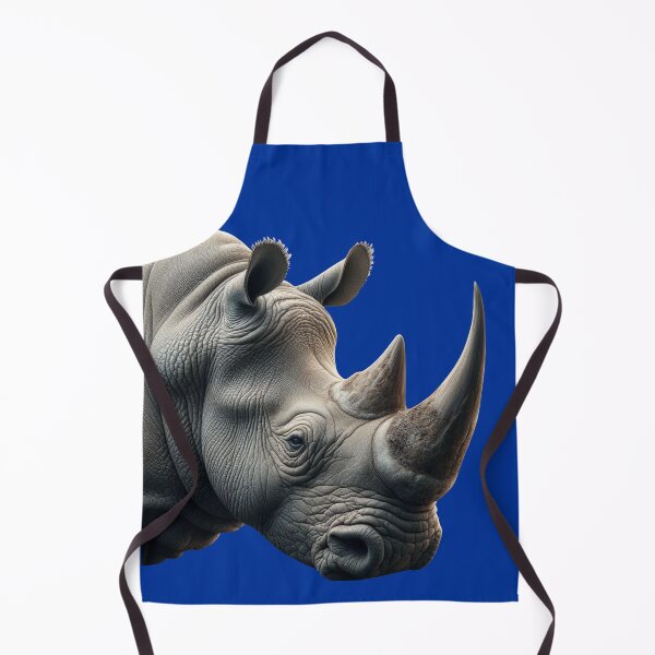 Item preview, RHINOCEROS HEAD (#003399) designed and sold by Marlon Oseguera.