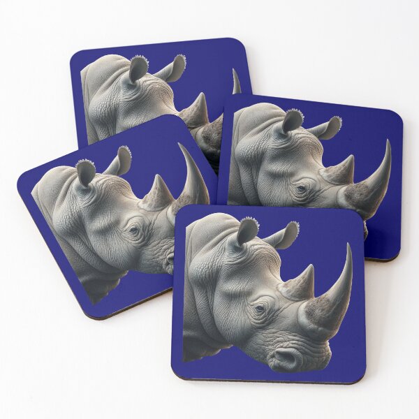 Item preview, RHINOCEROS HEAD (#000066) designed and sold by Marlon Oseguera.