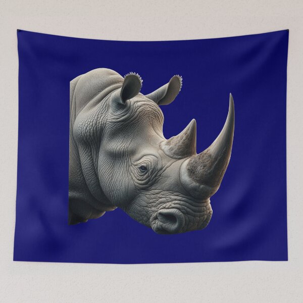Item preview, RHINOCEROS HEAD (#000066) designed and sold by Marlon Oseguera.