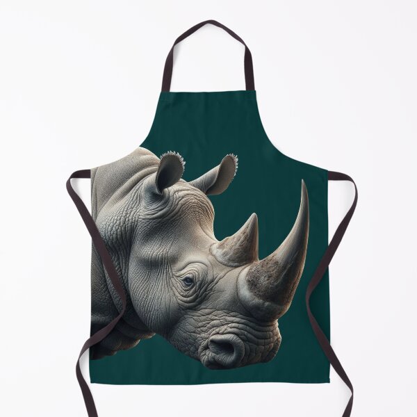 Item preview, RHINOCEROS HEAD (#003333) designed and sold by Marlon Oseguera.