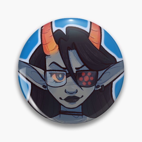 Item preview, Vriska-Serket-Headshot designed and sold by EndersAce22.