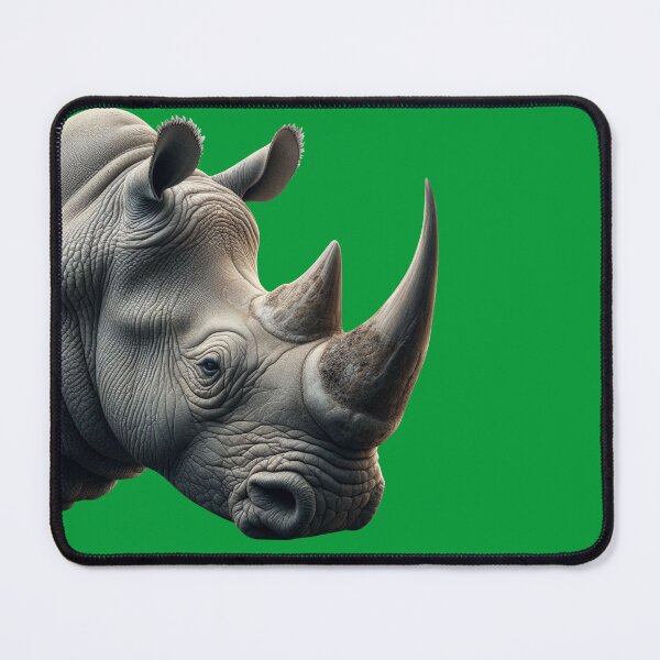 Item preview, RHINOCEROS HEAD (#009933) designed and sold by Marlon Oseguera.
