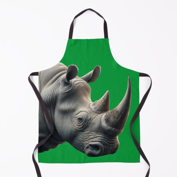 Item preview, RHINOCEROS HEAD (#009933) designed and sold by Marlon Oseguera.
