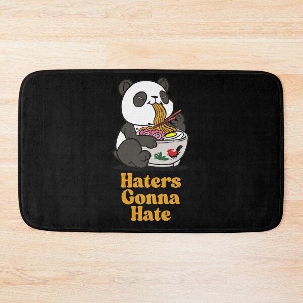 Item preview, Funny Panda Ramen - Haters Gonna Hate Cute Meme Design designed and sold by Basma Store.
