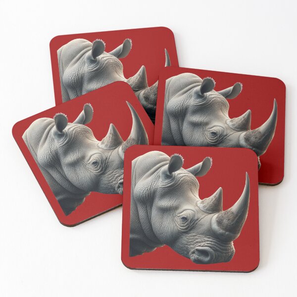 Item preview, RHINOCEROS HEAD (#990000) designed and sold by Marlon Oseguera.