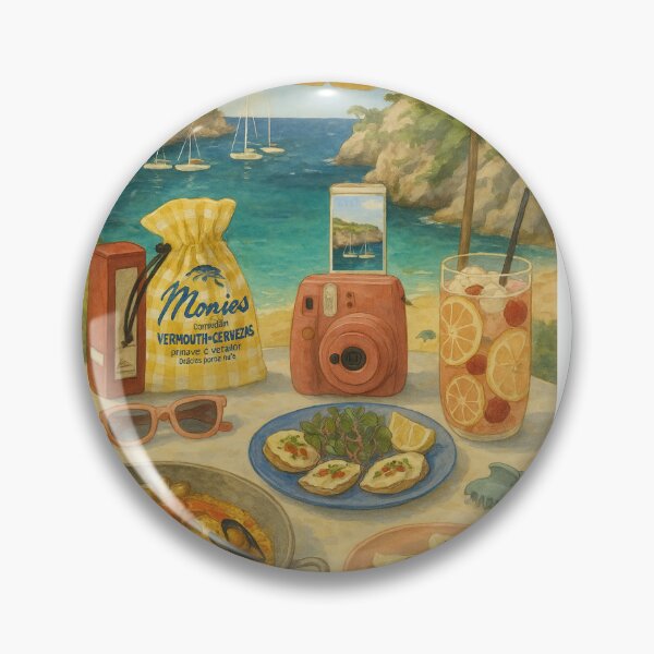 Item preview, Summer Vibes: A Meal Under the Umbrella designed and sold by Shiningsticker8.