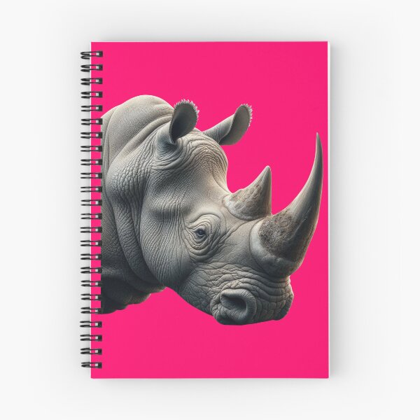 Item preview, RHINOCEROS HEAD (#FF0066) designed and sold by Marlon Oseguera.
