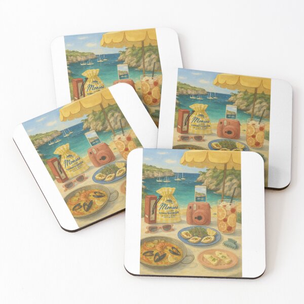 Item preview, Summer Vibes: A Meal Under the Umbrella designed and sold by Shiningsticker8.