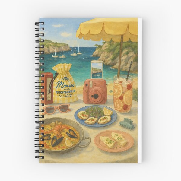 Item preview, Summer Vibes: A Meal Under the Umbrella designed and sold by Shiningsticker8.