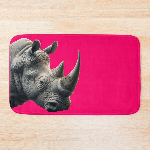 Item preview, RHINOCEROS HEAD (#FF0066) designed and sold by Marlon Oseguera.