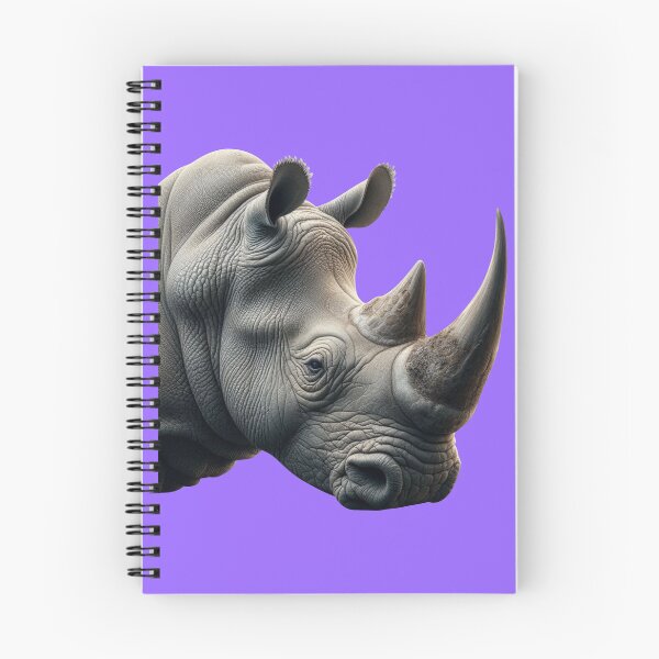 Item preview, RHINOCEROS HEAD (#9966FF) designed and sold by Marlon Oseguera.