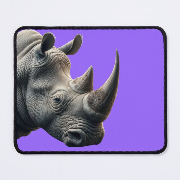 Item preview, RHINOCEROS HEAD (#9966FF) designed and sold by Marlon Oseguera.
