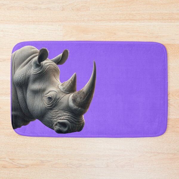 Item preview, RHINOCEROS HEAD (#9966FF) designed and sold by Marlon Oseguera.
