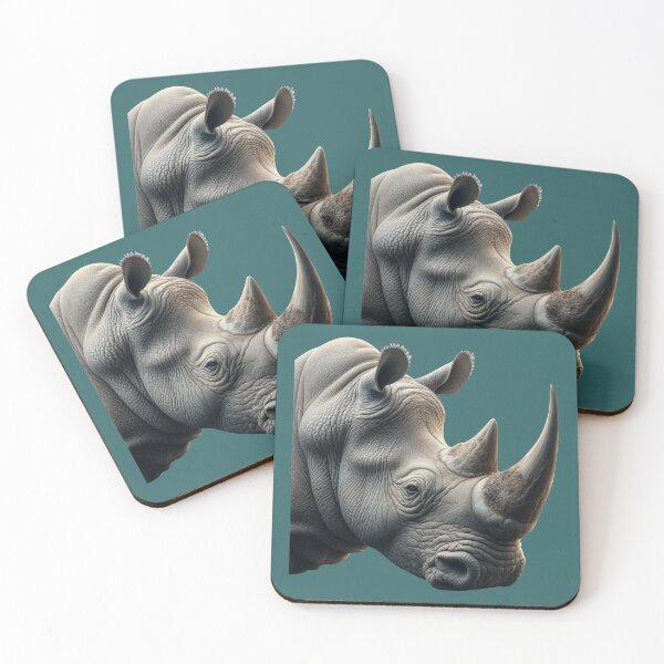 Item preview, RHINOCEROS HEAD (#336666) designed and sold by Marlon Oseguera.