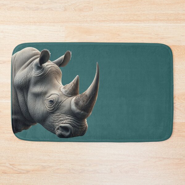 Item preview, RHINOCEROS HEAD (#336666) designed and sold by Marlon Oseguera.