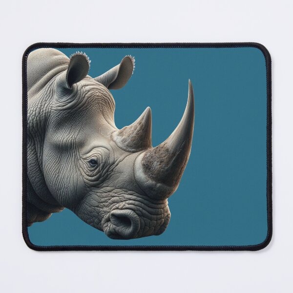 Item preview, RHINOCEROS HEAD (#256B85) designed and sold by Marlon Oseguera.