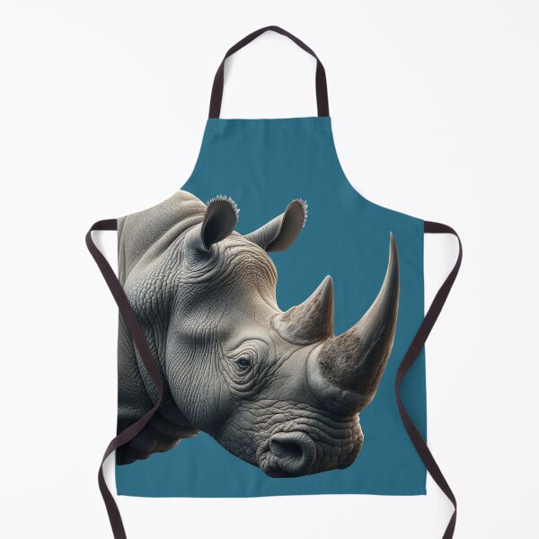 Item preview, RHINOCEROS HEAD (#256B85) designed and sold by Marlon Oseguera.