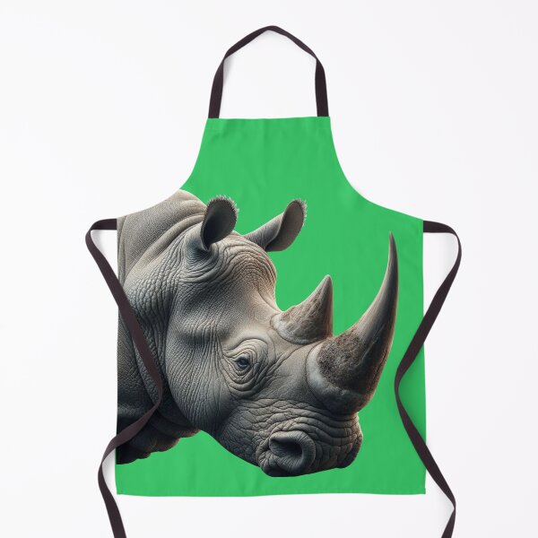 Item preview, RHINOCEROS HEAD (#33CC66) designed and sold by Marlon Oseguera.