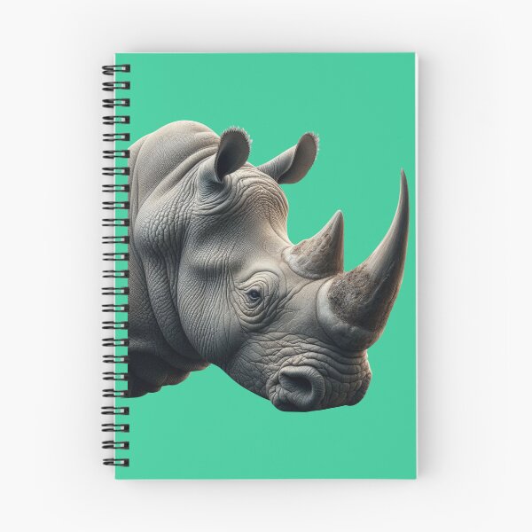 Item preview, RHINOCEROS HEAD (#33CC99) designed and sold by Marlon Oseguera.