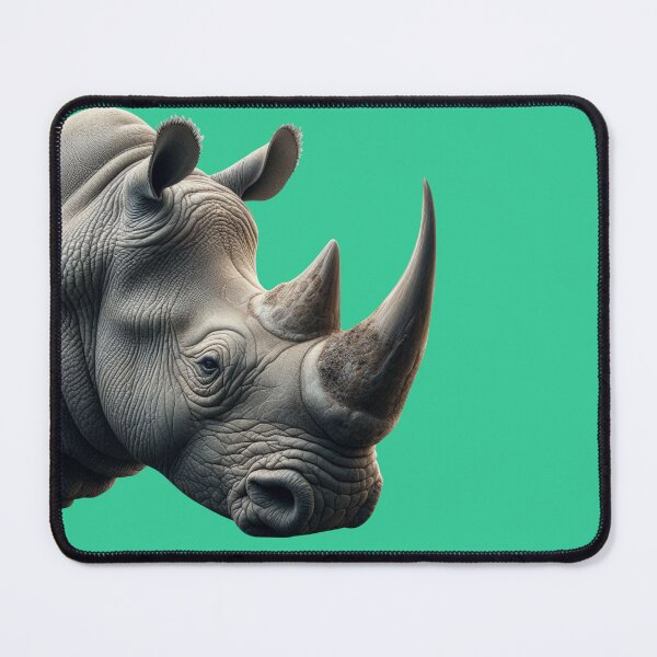 Item preview, RHINOCEROS HEAD (#33CC99) designed and sold by Marlon Oseguera.