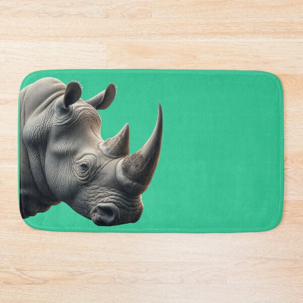 Item preview, RHINOCEROS HEAD (#33CC99) designed and sold by Marlon Oseguera.