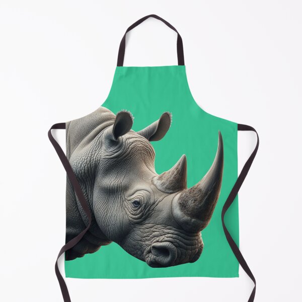 Item preview, RHINOCEROS HEAD (#33CC99) designed and sold by Marlon Oseguera.