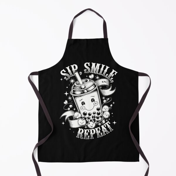 Item preview, Sip Smile Repeat Boba Bubble Tea Cute designed and sold by Taans-Creation.