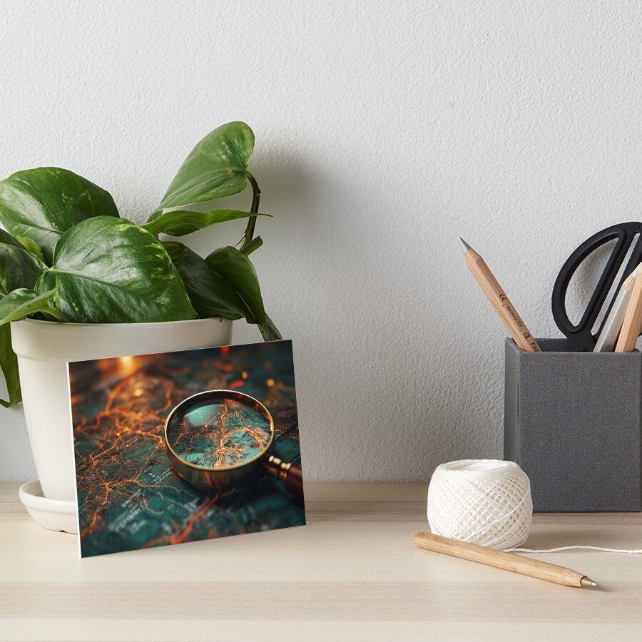 Item preview, Art Board Print designed and sold by RicoInStudios.