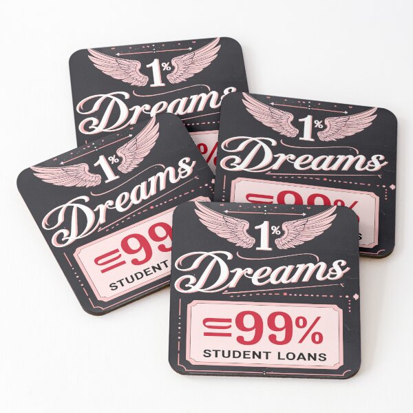 Item preview, 1% Dreams, 99% Student Loans designed and sold by DeusLule.