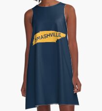 Nashville Predators - Smashville Tennessee A-Line Dress