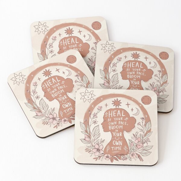 Item preview, Mental Self-Care - Heal and Flourish designed and sold by All Creative Designer.