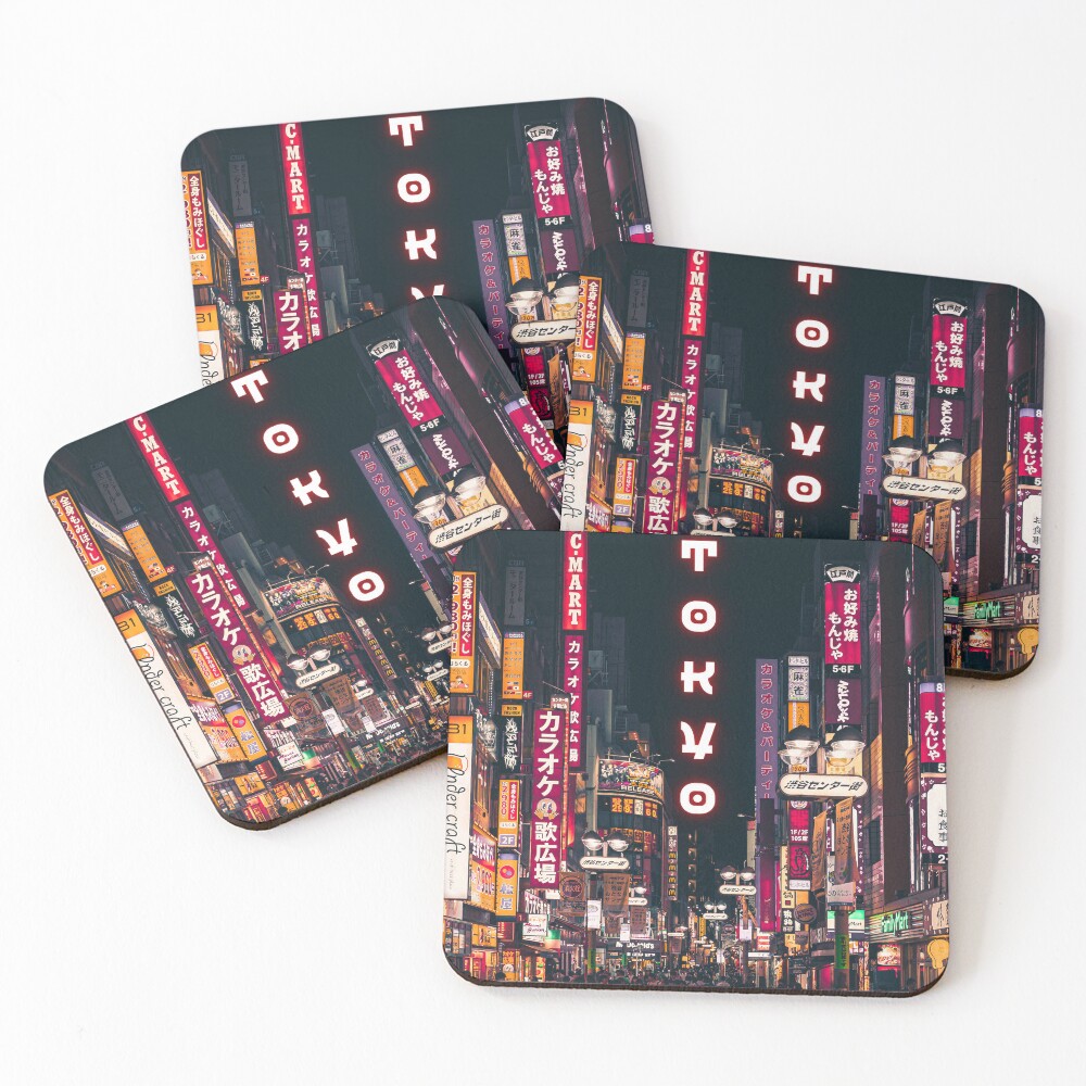 Item preview, Coasters (Set of 4) designed and sold by MoandKoDesign.