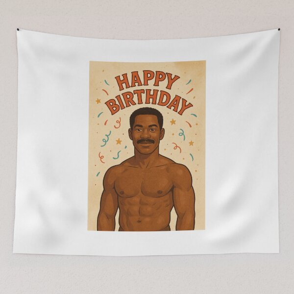 Item preview, Mr. Milchick Happy Birthday Portrait from Severance designed and sold by Aryabek.