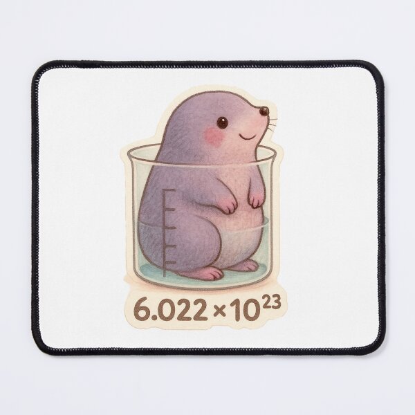 Item preview, One mole per litre designed and sold by labstud.