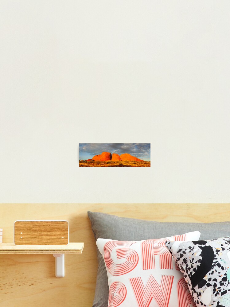 Thumbnail 2 of 3, Photographic Print, The Olgas (Kata Tjuta), Sunset, Australia designed and sold by Chockstone.
