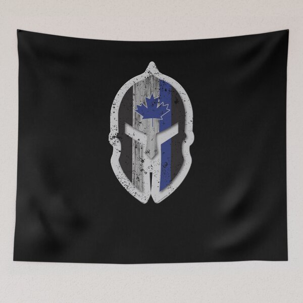 Item preview, Canadian Mounted Police Shirt Thin Blue Line Spartan Helmet designed and sold by shoppzee.