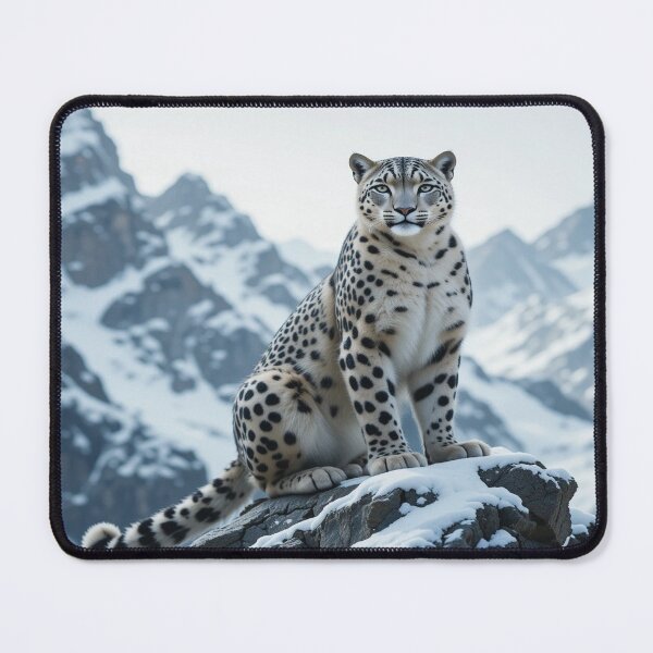 Item preview, majestic snow leopard designed and sold by InezPhotography.