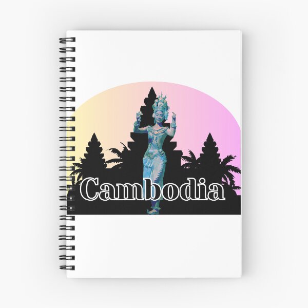 Item preview, Apsara Dancing in front of a Silhouette of Angkor Wat designed and sold by Linklandiya.