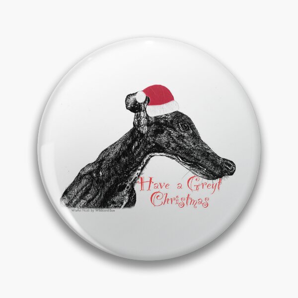 Item preview, Greyt Christmas  with Wistful - Nudi the Greyhound designed and sold by Wildcard-Sue.
