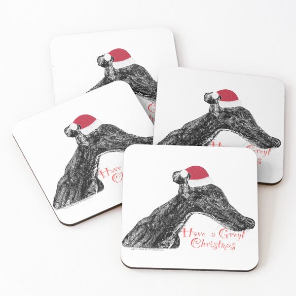 Item preview, Greyt Christmas  with Wistful - Nudi the Greyhound designed and sold by Wildcard-Sue.