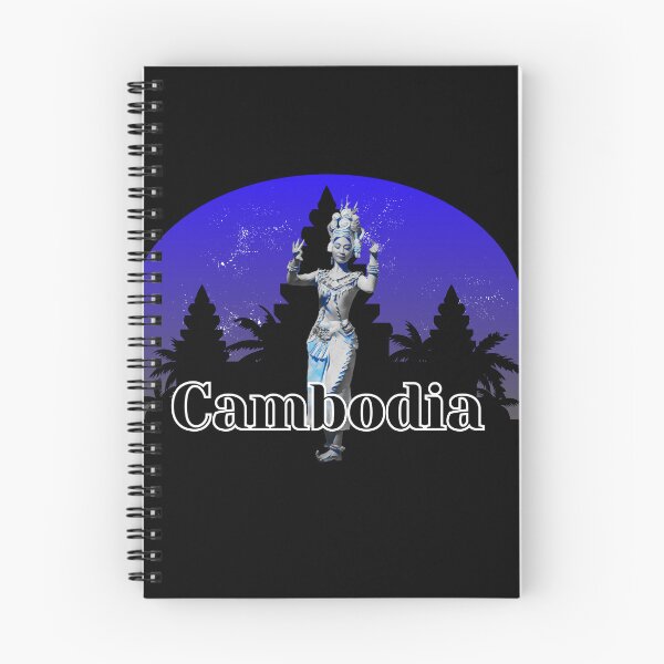Item preview, Apsara Dancing in front of a Silhouette of Angkor Wat designed and sold by Linklandiya.